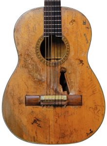 Willie Nelson's Worn Trigger Guitar