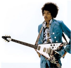 Jimi Hendrix Flying V Signature Guitar