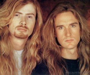 Dave Mustaine and David Ellefson
