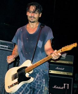 Johnny Depp On Guitar