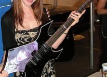 Cassandra Peterson with the Warlock