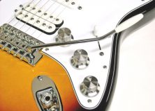Titanium Knobs on a Stratocaster