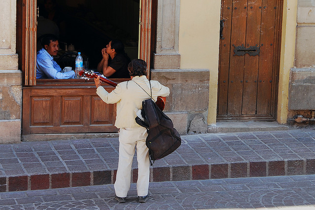 Serenade Guitarist